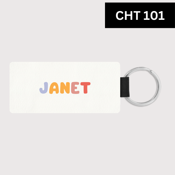 Classic Name Key Tags