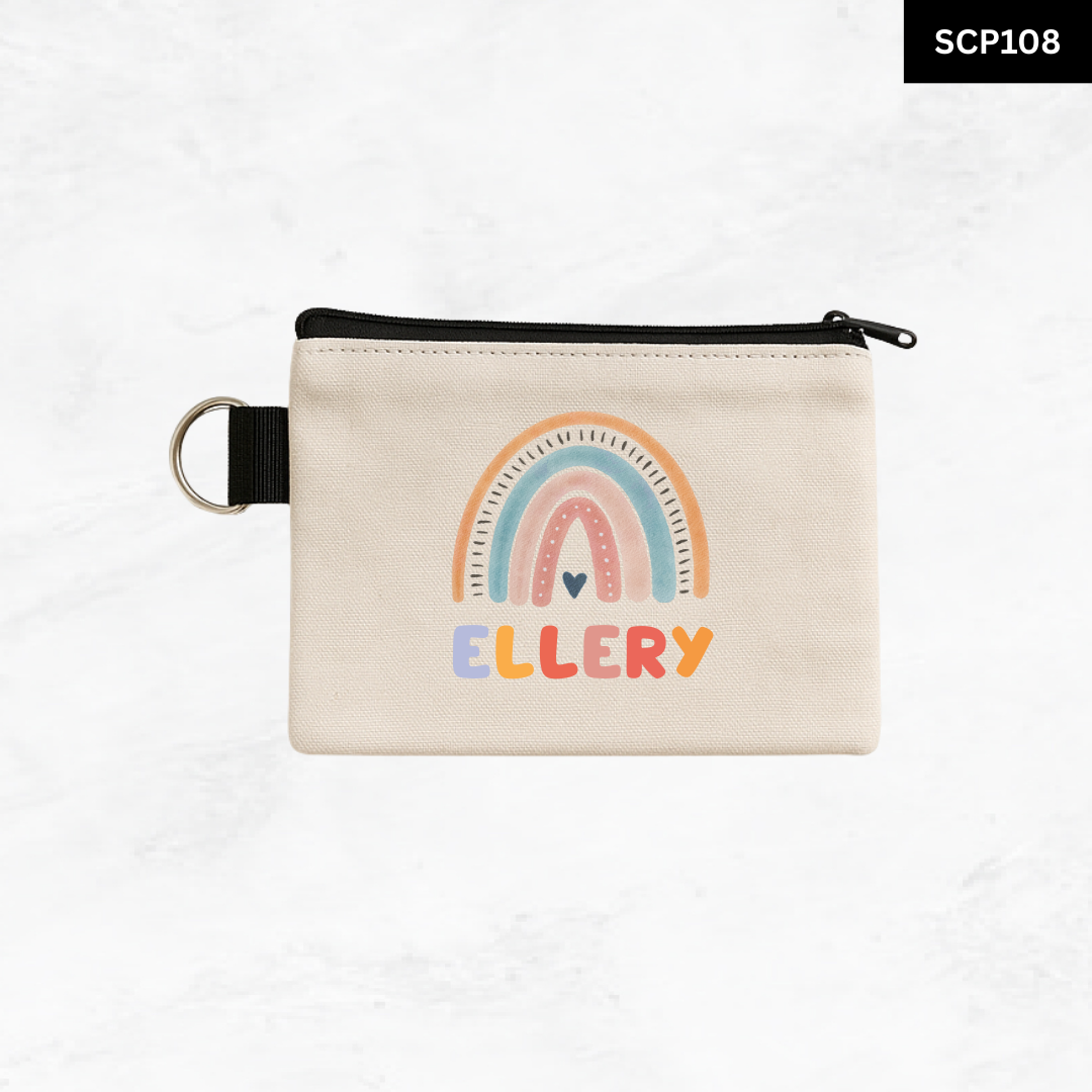 Custom Keyring Coin Purse