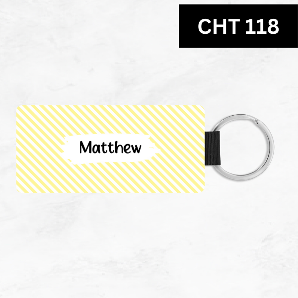 Classic Name Key Tags
