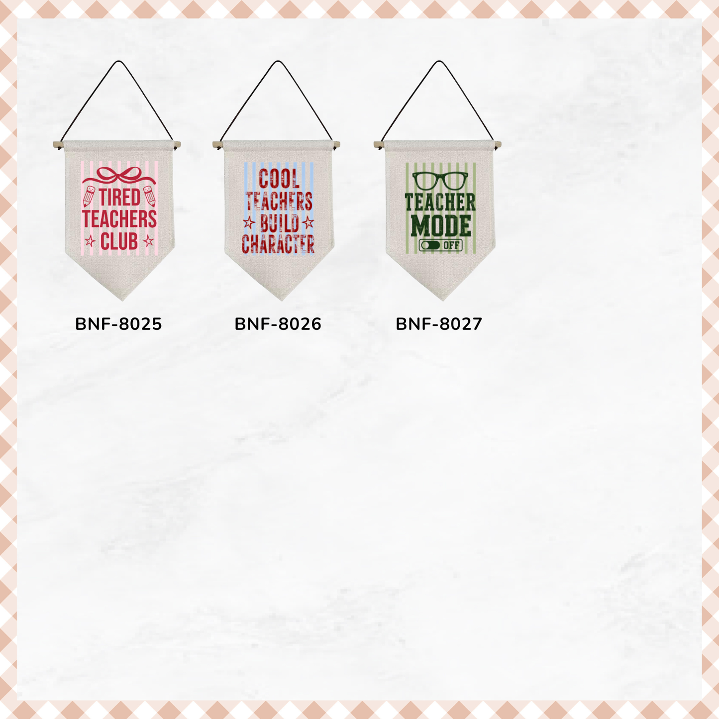 Teacher Mode Flag Banners