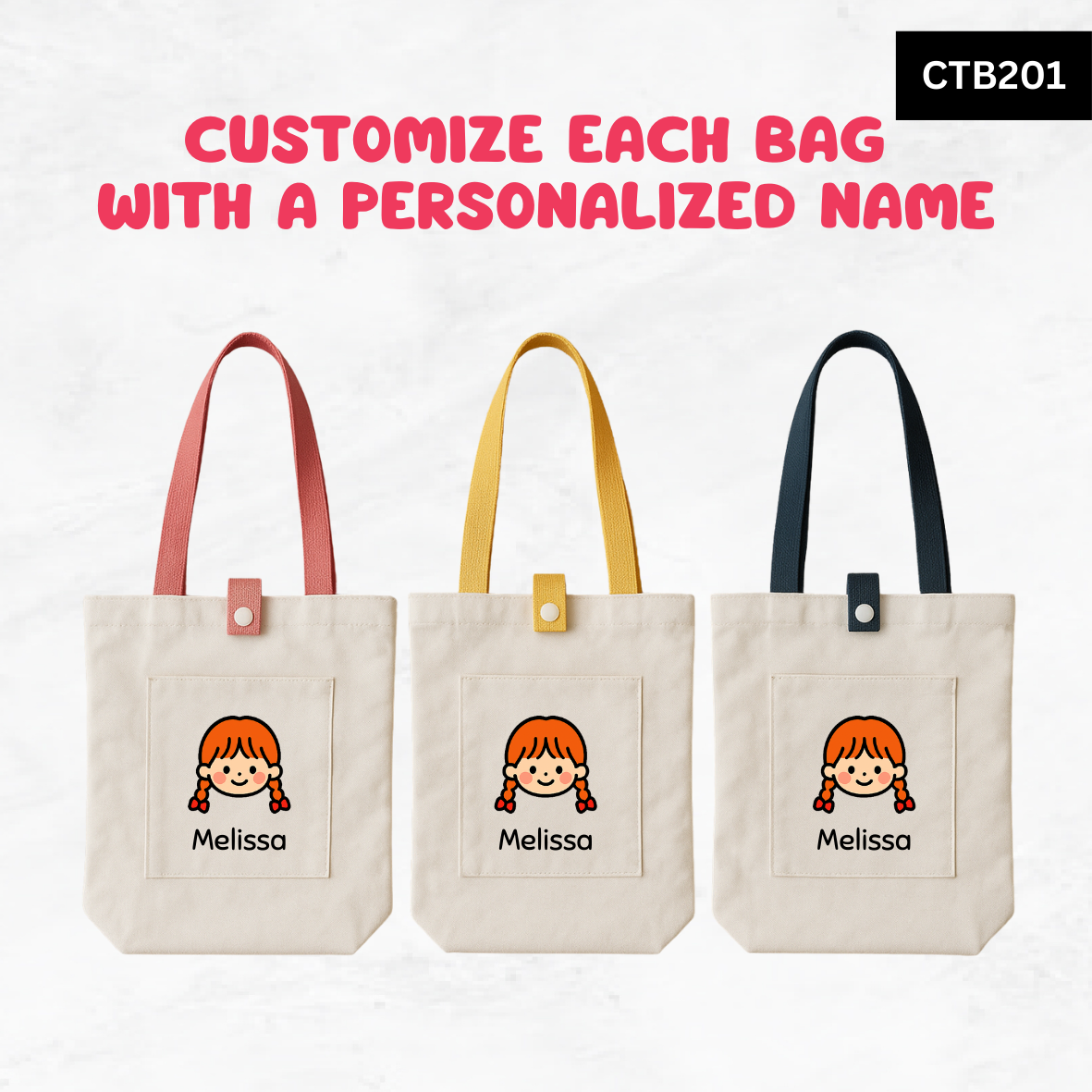 Mini Me Name Tote