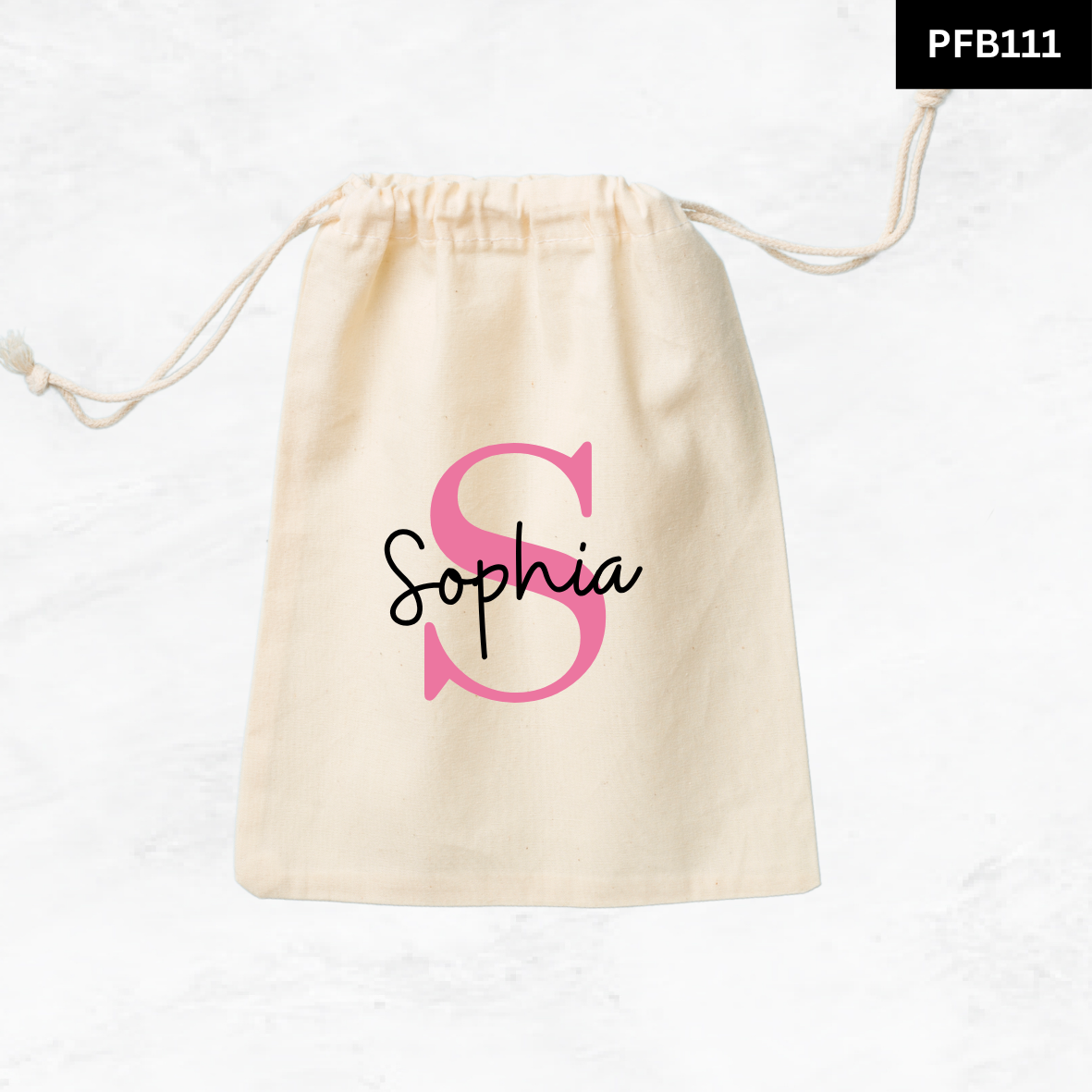 Custom Name Favor Bags