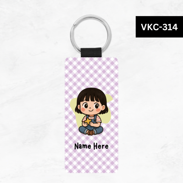 Children Chibi Key Tags