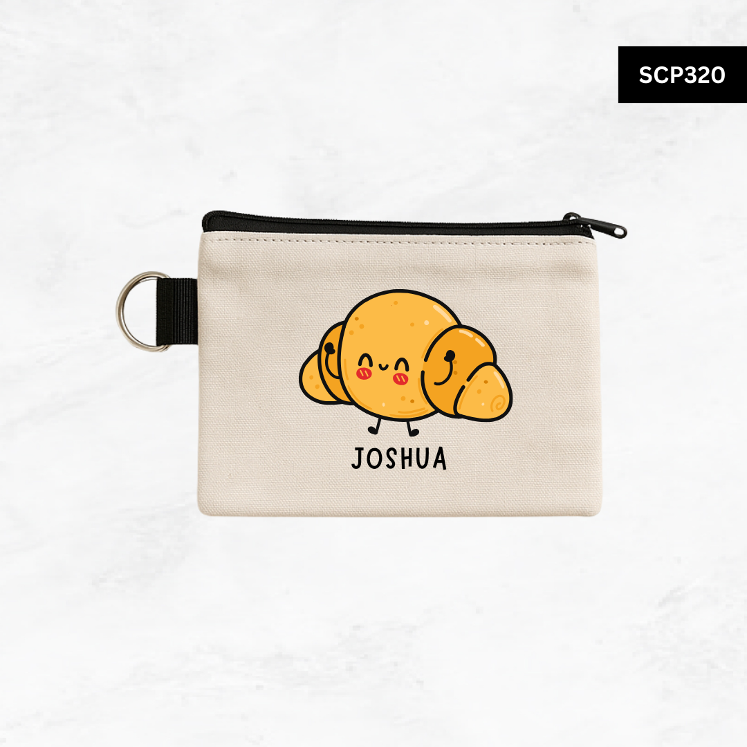 Custom Keyring Coin Purse - Foodie Series