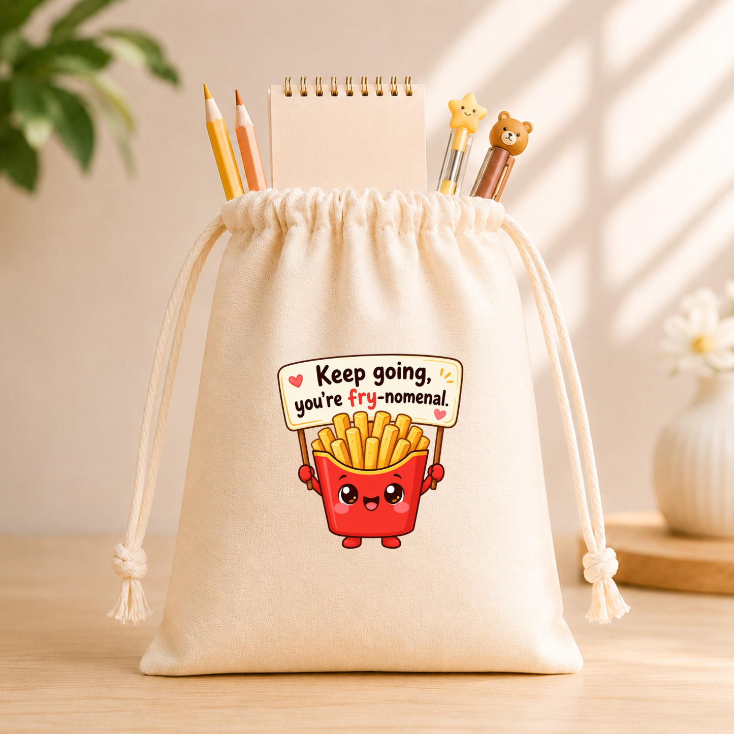 Emotional Support Foodie Custom Favor Bags