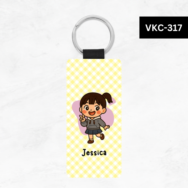 Children Chibi Key Tags