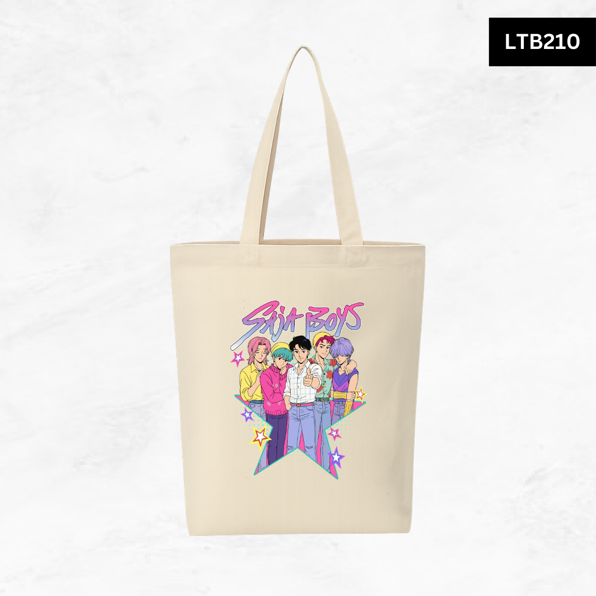 Canvas A4 Tote Bag - Demon Hunters