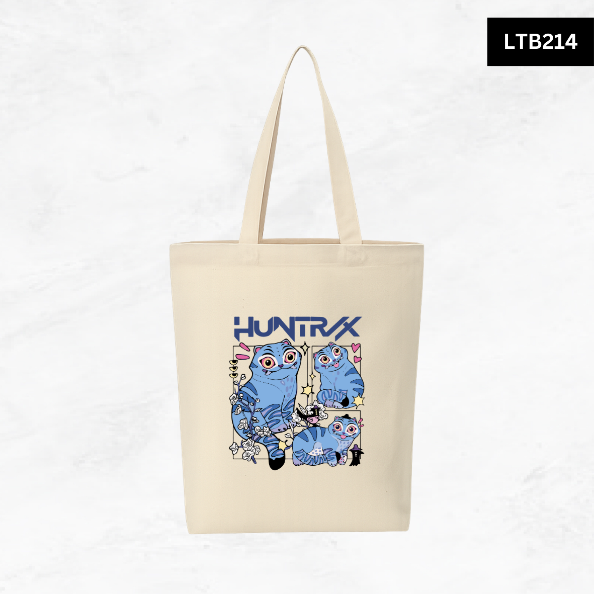 Canvas A4 Tote Bag - Demon Hunters