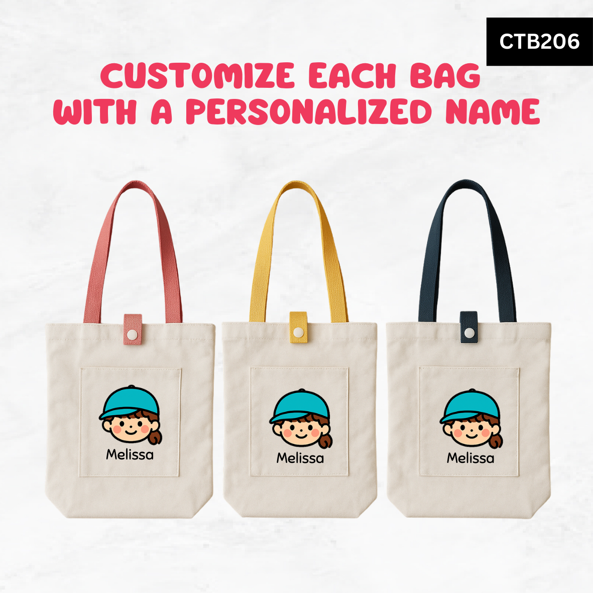 Mini Me Name Tote