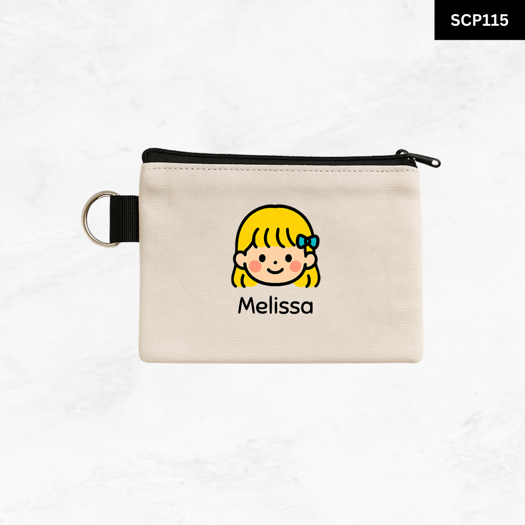 Custom Keyring Coin Purse - Mini Me