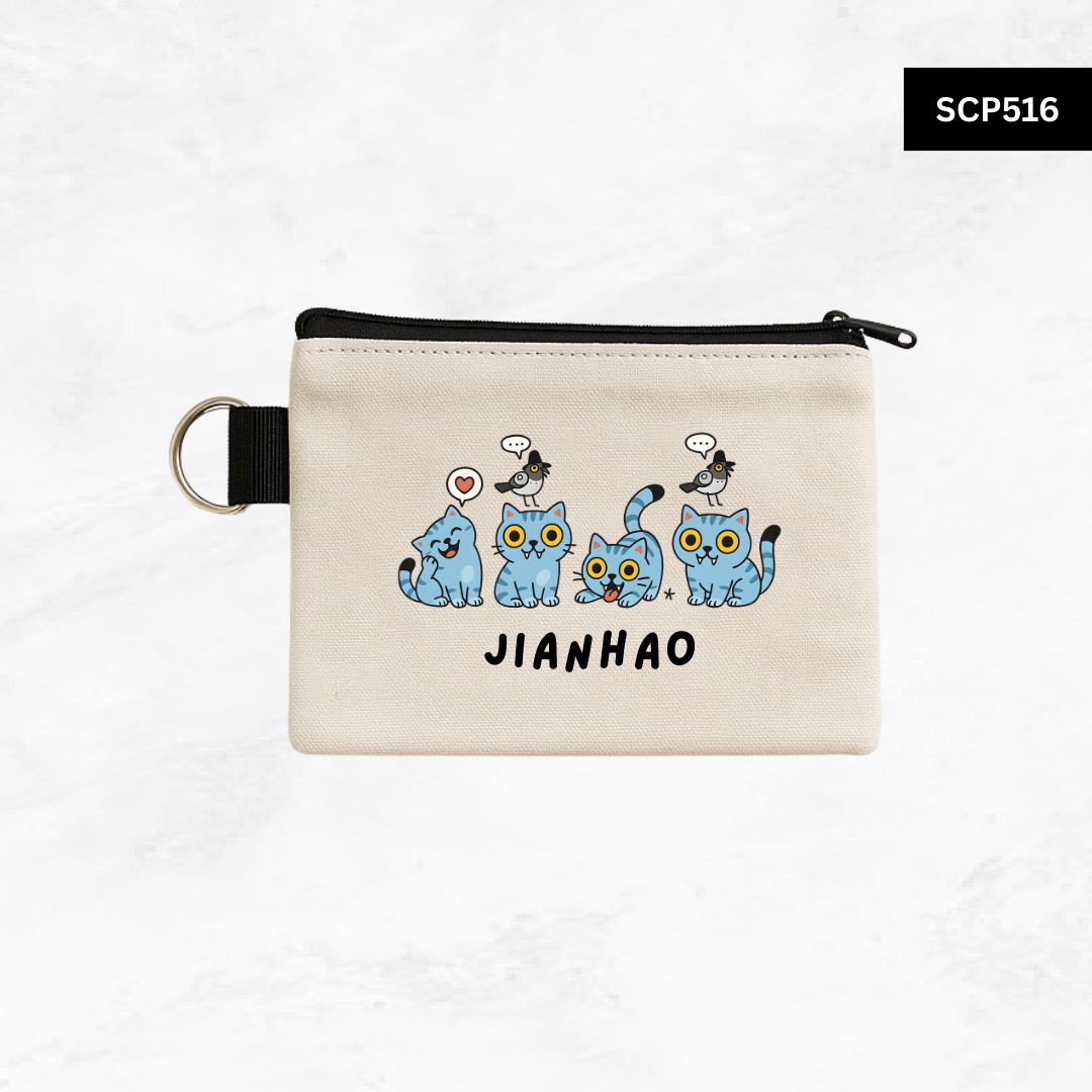 Custom Keyring Coin Purse - KPOP Demon Hunters