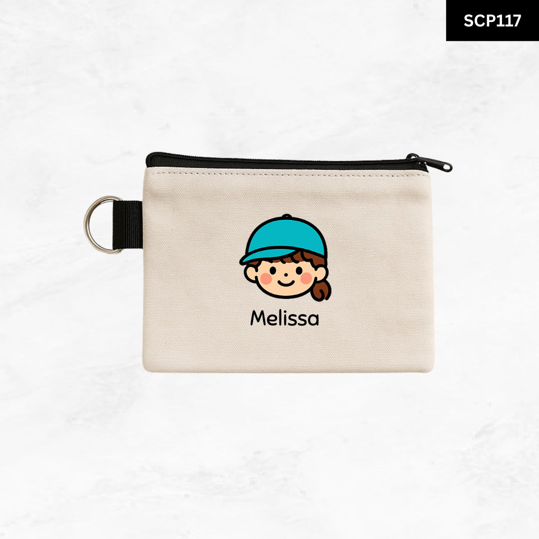 Custom Keyring Coin Purse - Mini Me