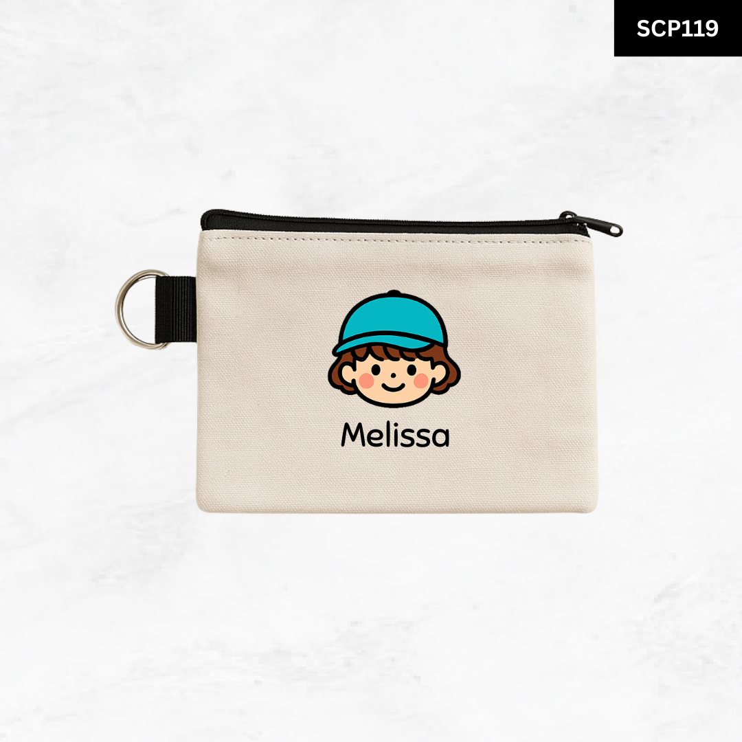 Custom Keyring Coin Purse - Mini Me