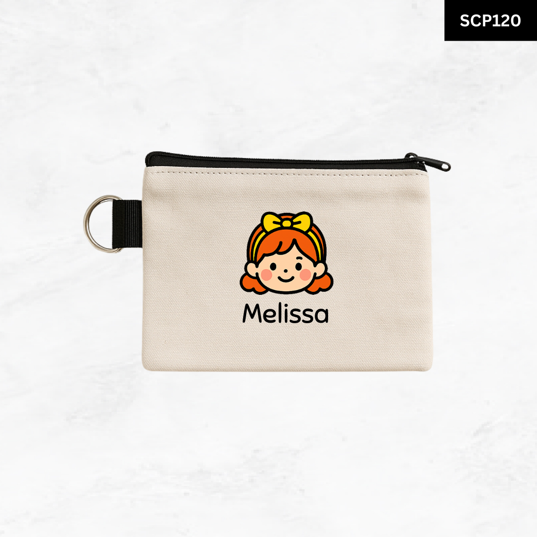 Custom Keyring Coin Purse - Mini Me