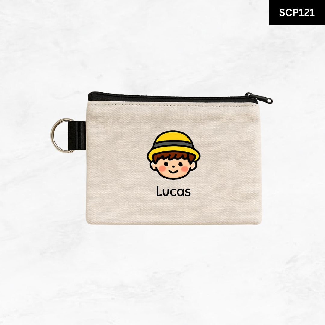 Custom Keyring Coin Purse - Mini Me