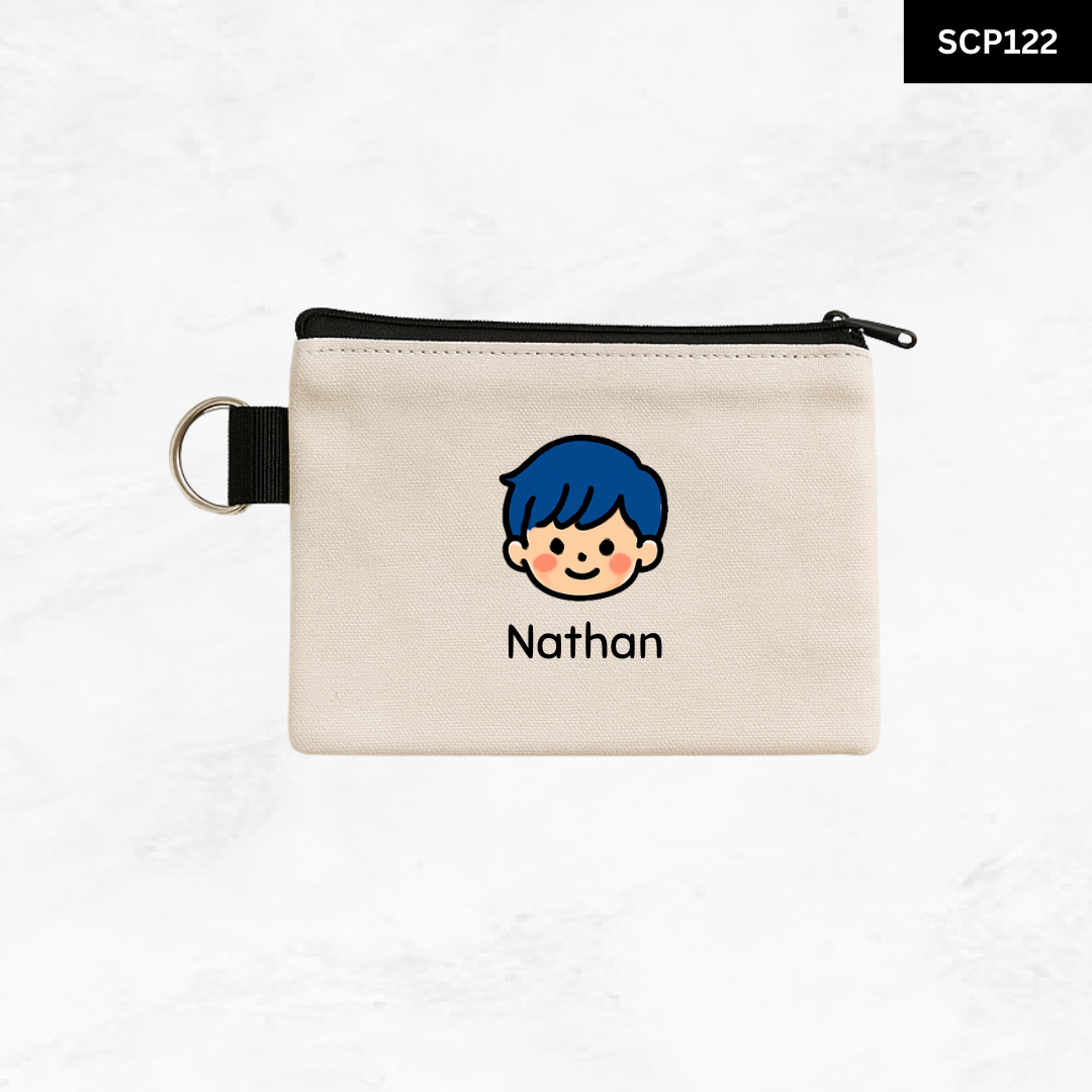 Custom Keyring Coin Purse - Mini Me