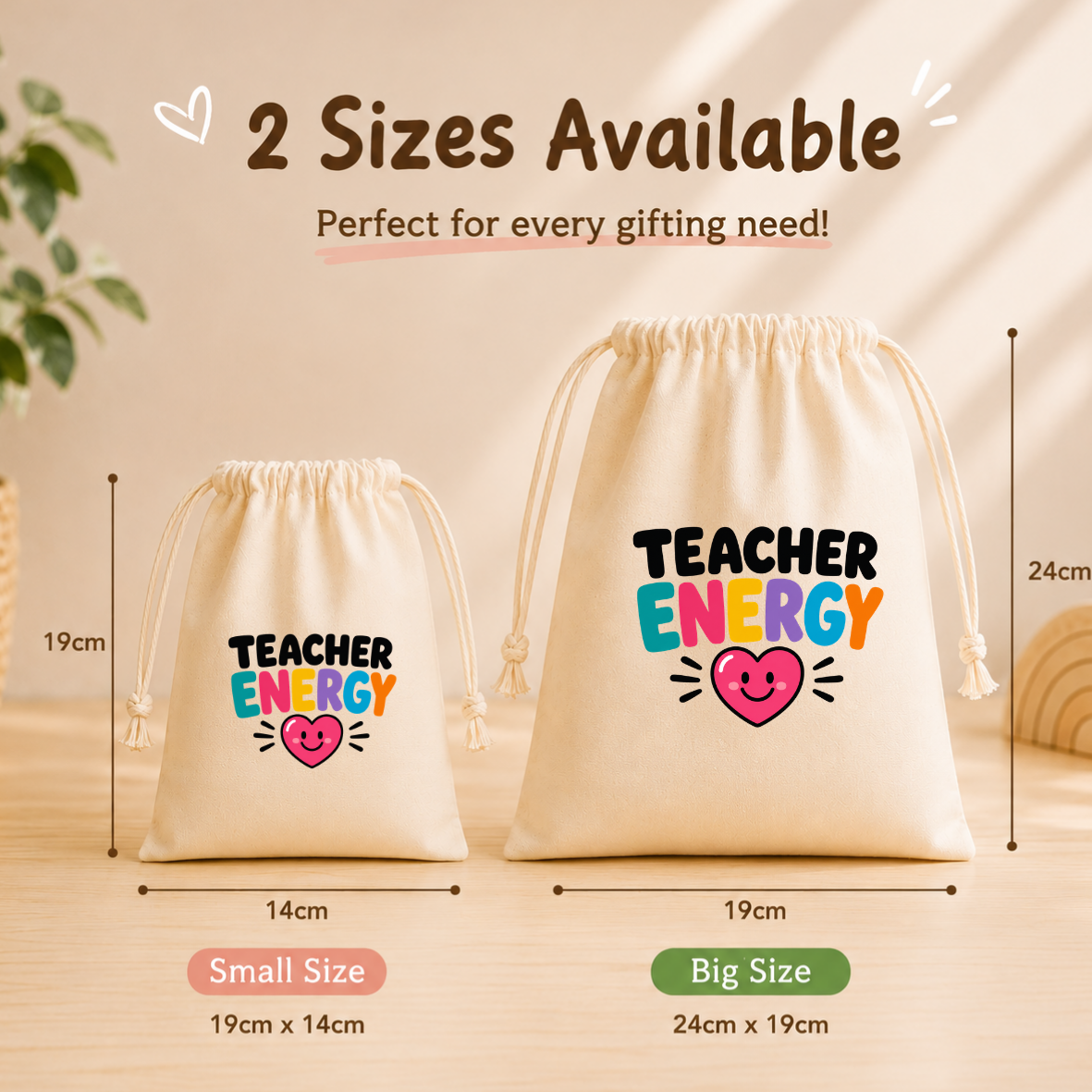 Teacher Quotes Custom Favor Bags