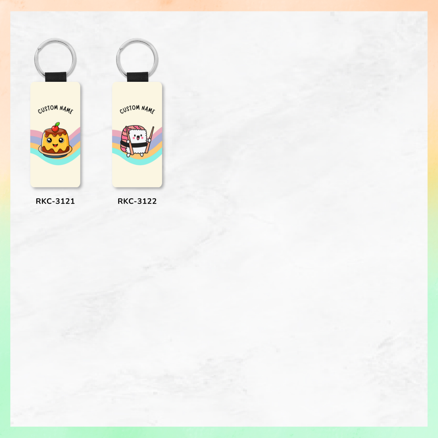 Foodie Key Tag