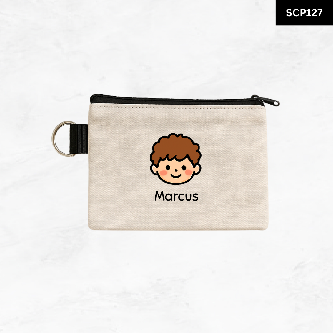 Custom Keyring Coin Purse - Mini Me