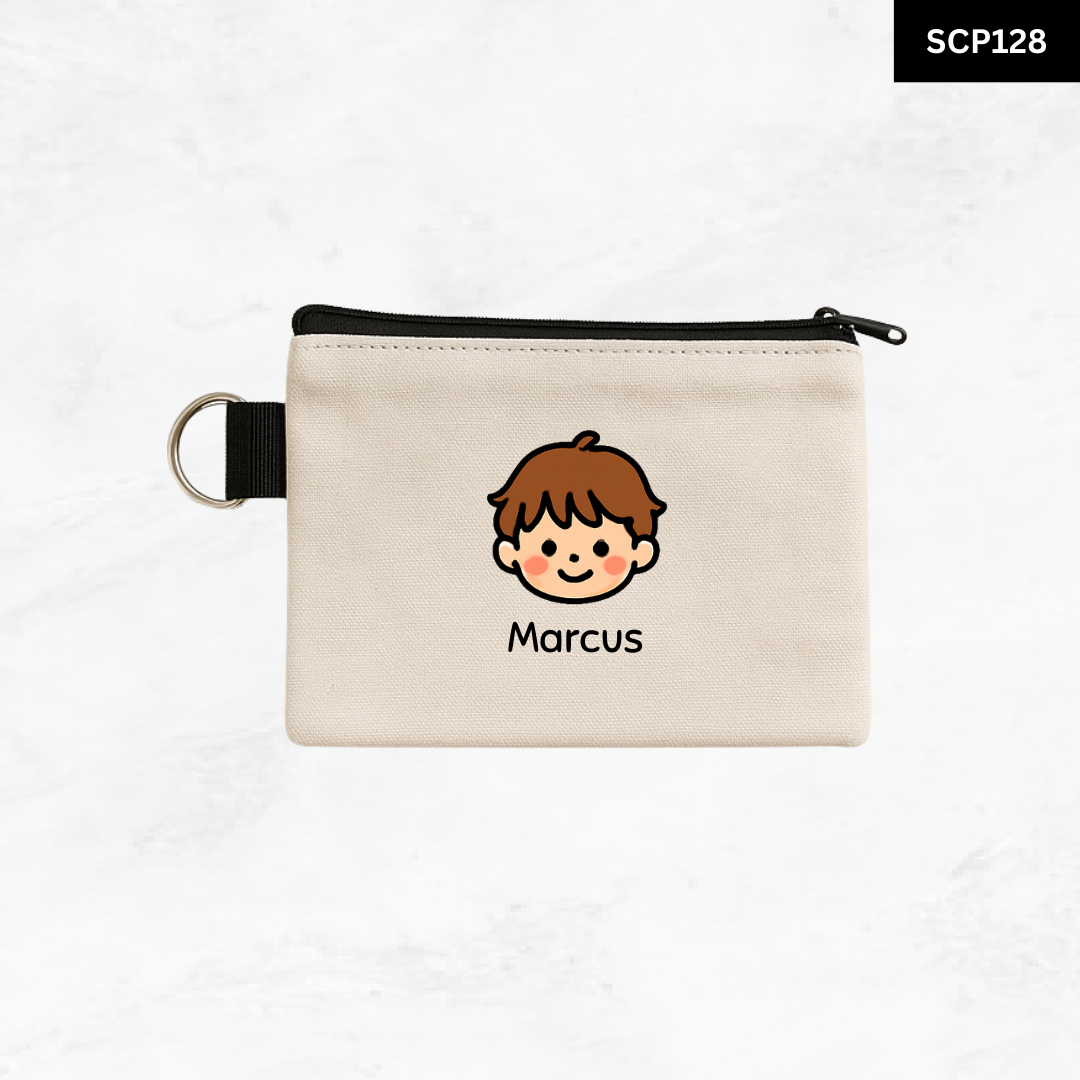 Custom Keyring Coin Purse - Mini Me