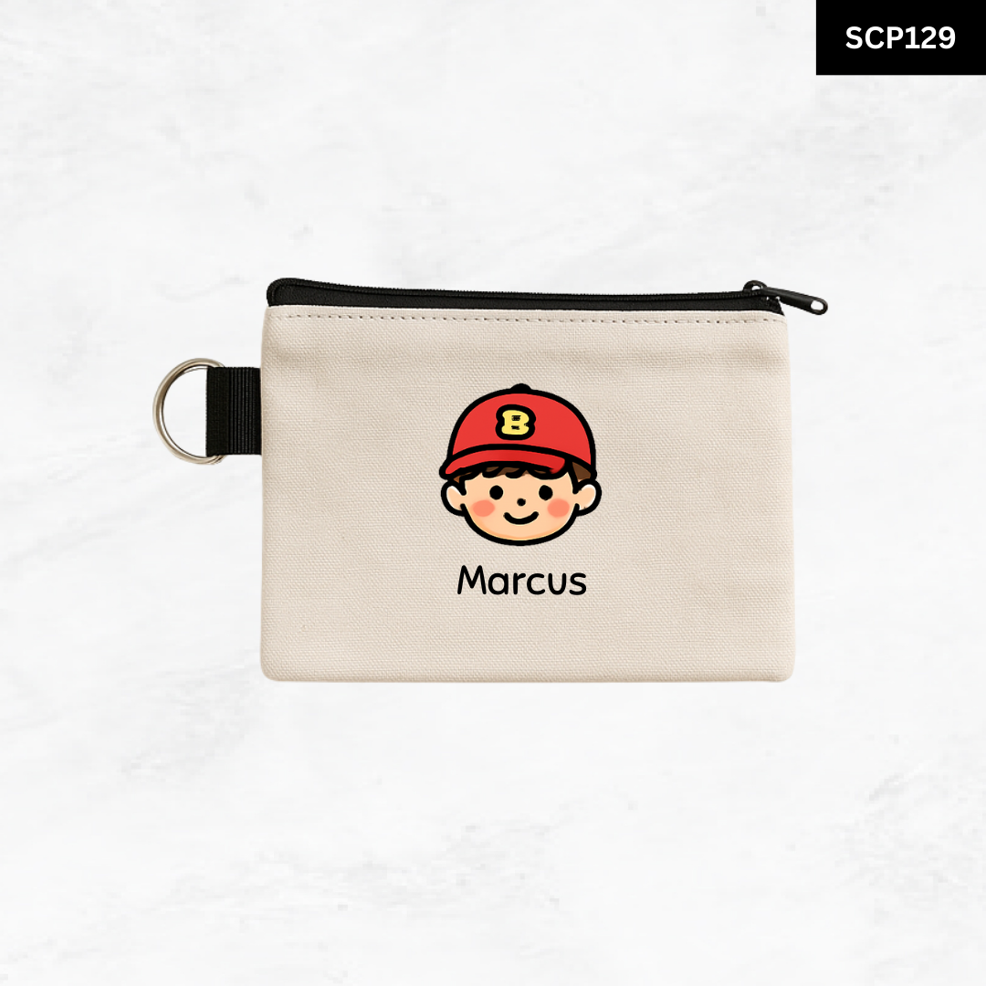 Custom Keyring Coin Purse - Mini Me