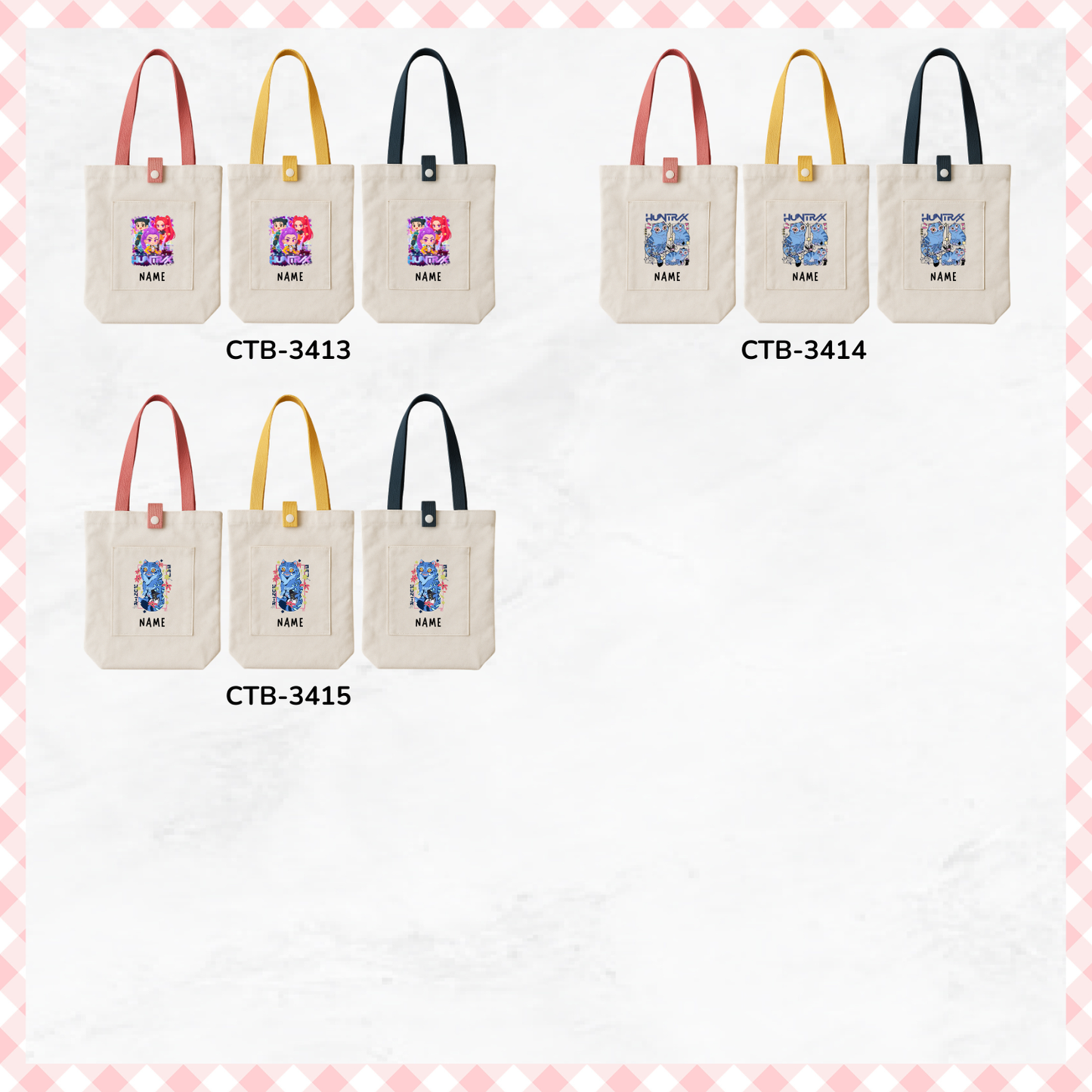 KPOP Demon Hunter Custom Tote