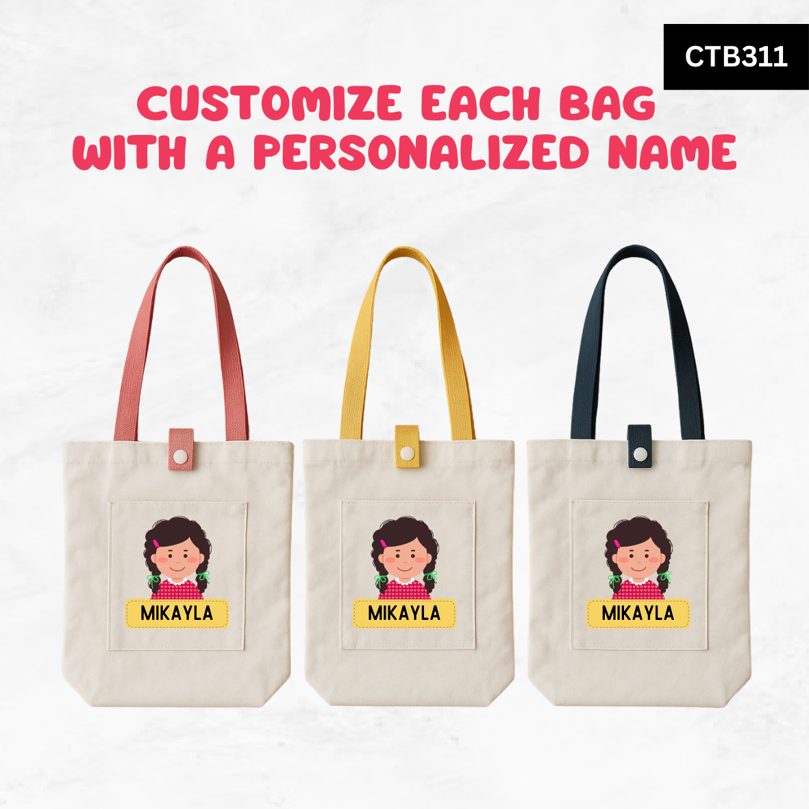 PortraitPal Name Tote