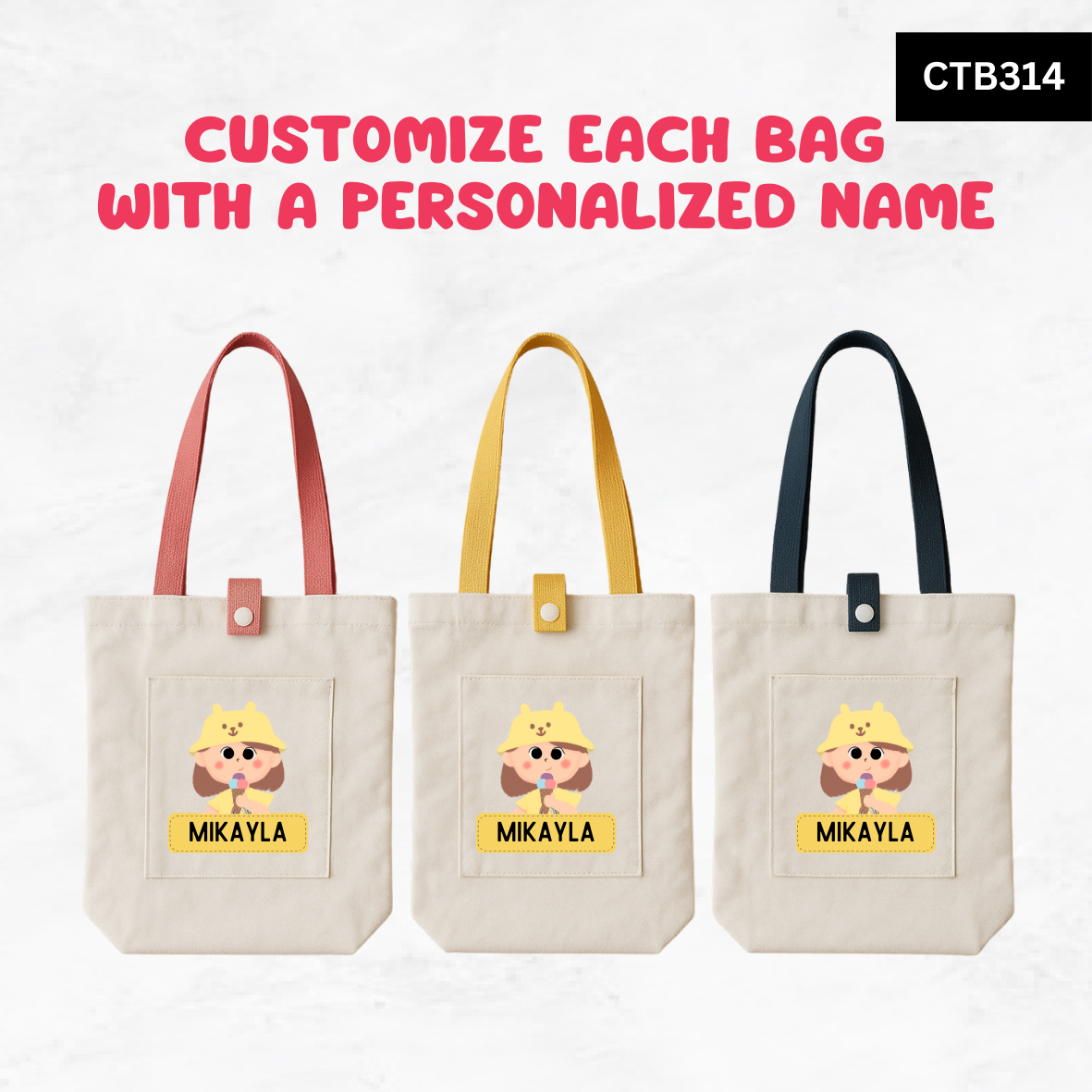 PortraitPal Name Tote