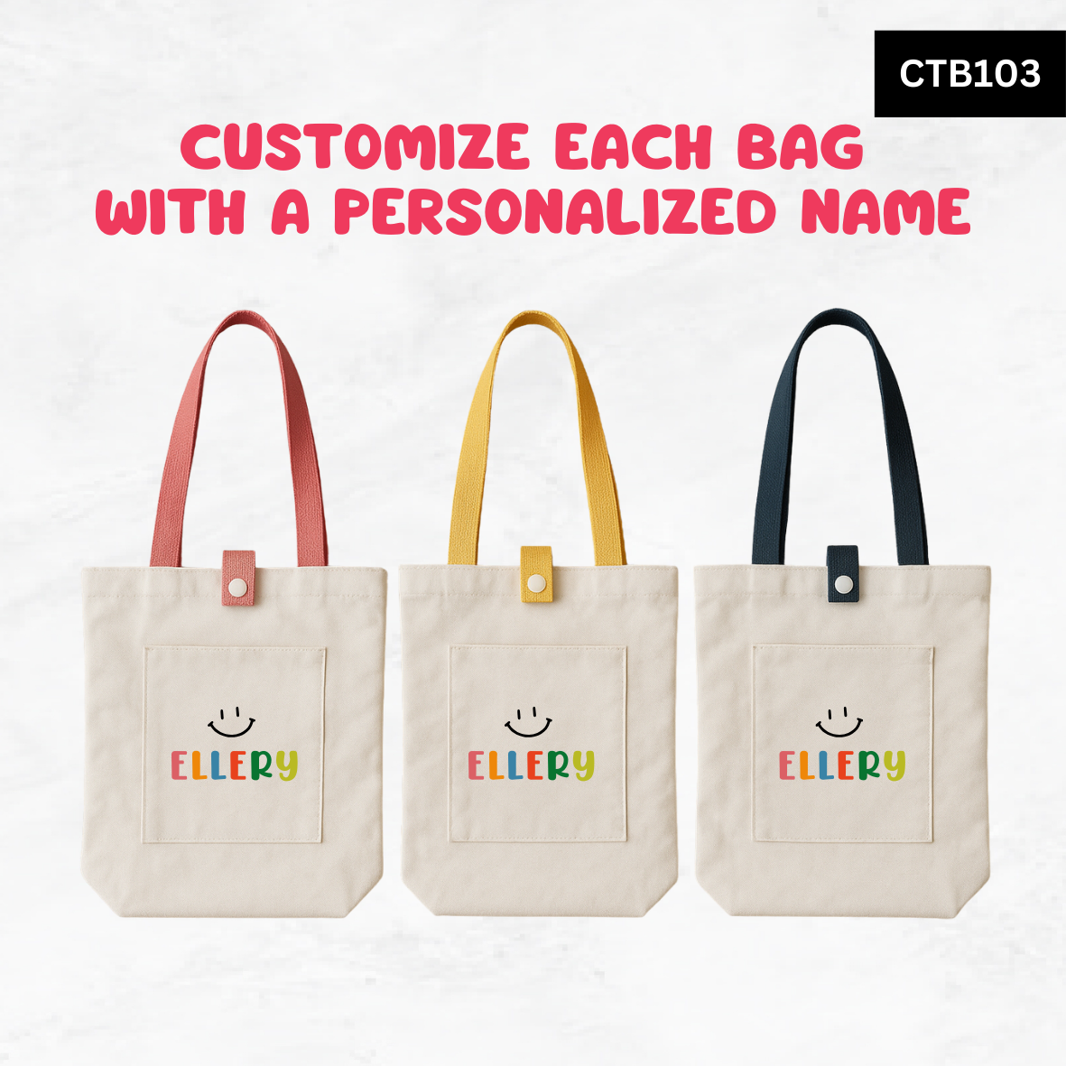 Custom Name Tote
