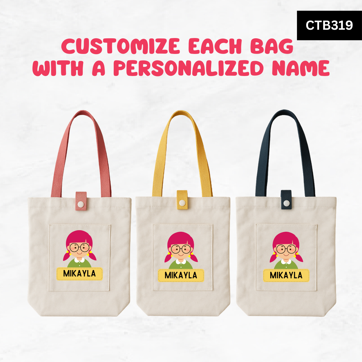 PortraitPal Name Tote