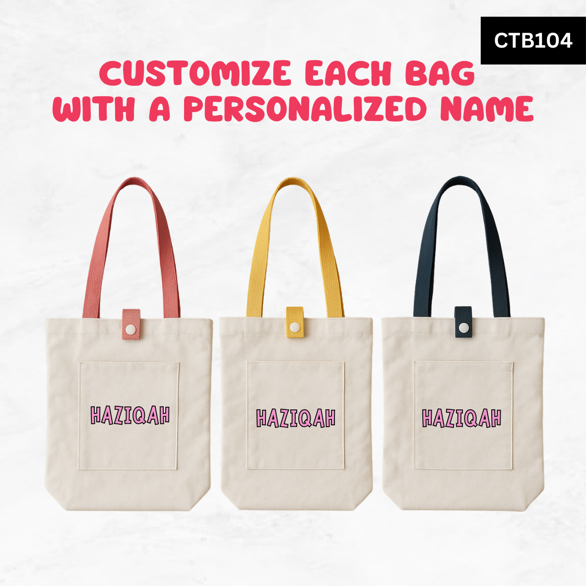 Custom Name Tote