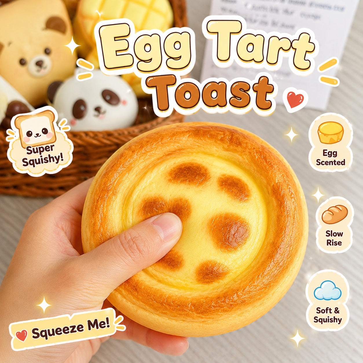 Bread Toast Squishy