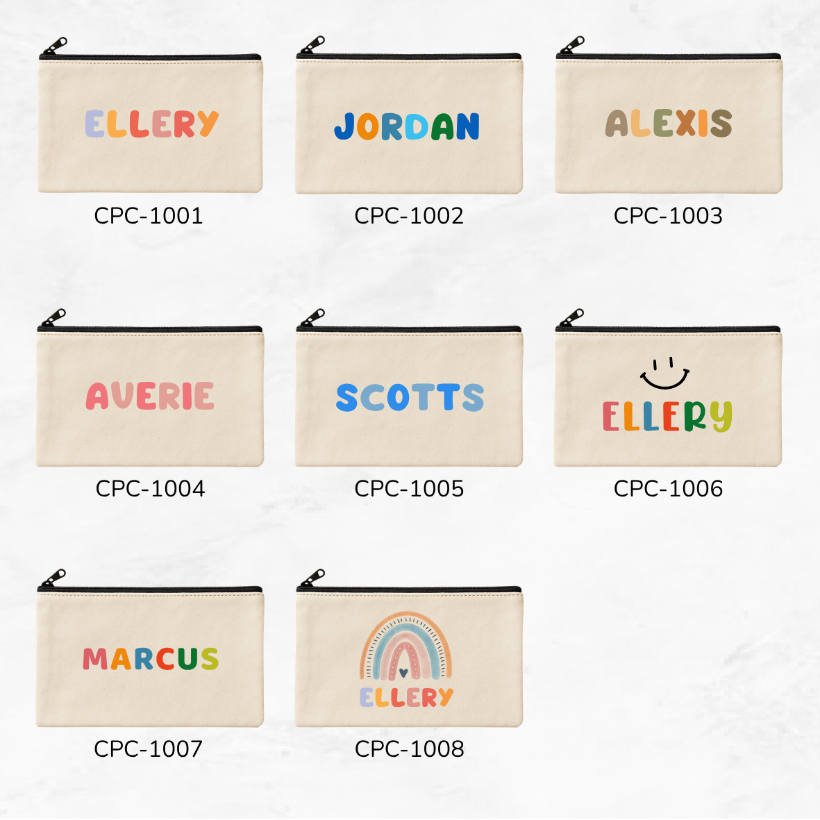 Signature Name Pencil Case