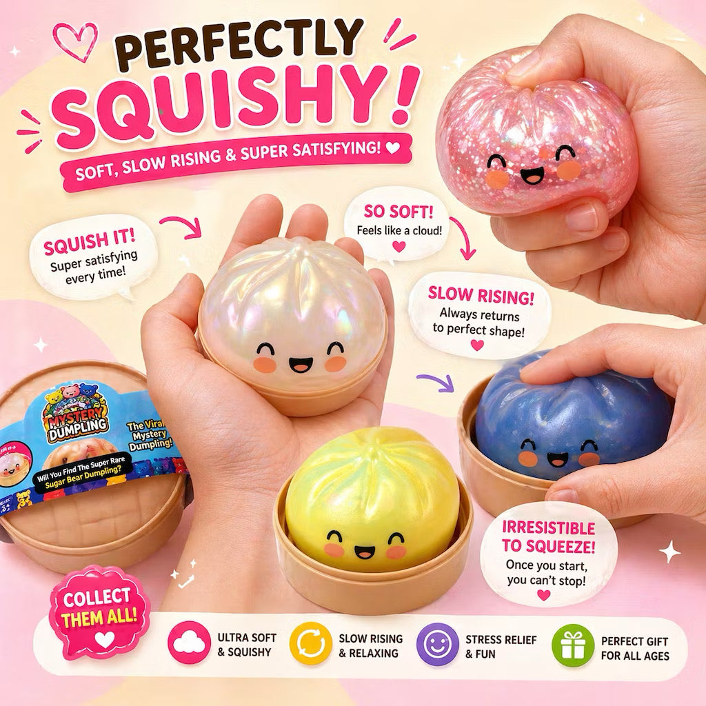 [SG Stocks] Viral Mystery Squishy Dumpling