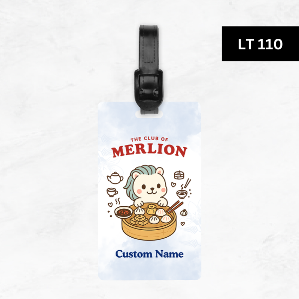 The Club Of Merlion Luggage Tag