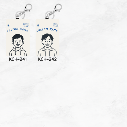 Limited Edition Human Keychain Card Holders