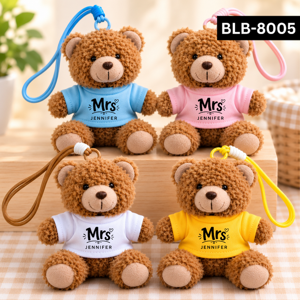 Salutation Bear Buddy Custom Name Bear