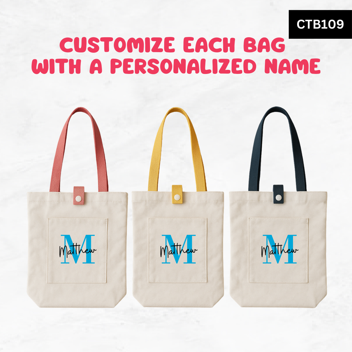 Custom Name Tote