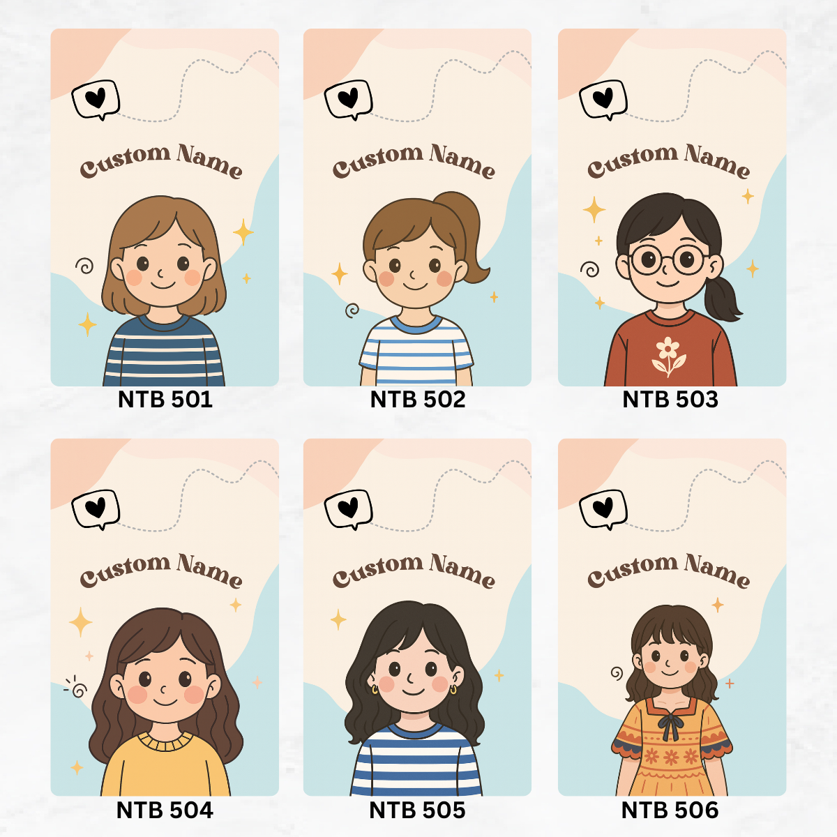 Custom Chibi Notebook