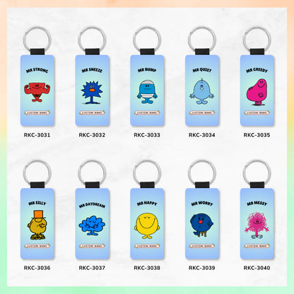 [Custom] Little Miss/ Mr Series | Personalised Name | Classic Keychain | Key Tag | Viral | Cute
