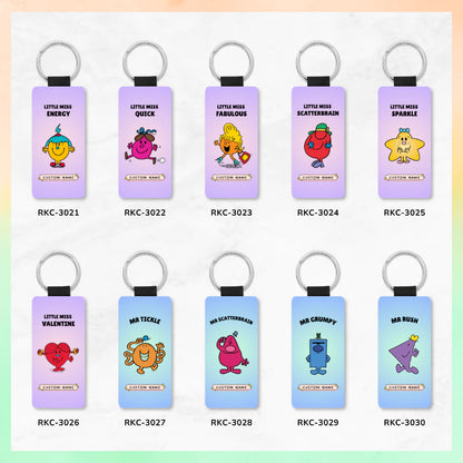 [Custom] Little Miss/ Mr Series | Personalised Name | Classic Keychain | Key Tag | Viral | Cute