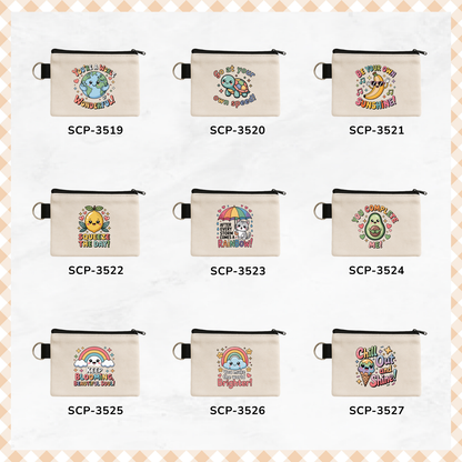 PositiveVibes - Keyring Coin Purse