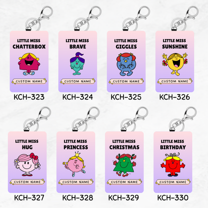 Little Miss/Mr Keychain Card Holders