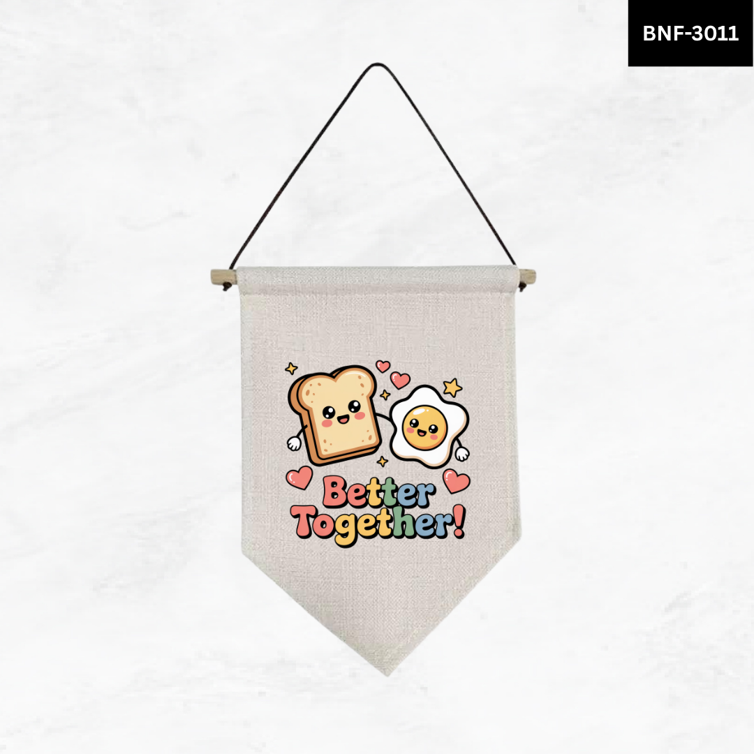 Positive Vibes Flag Banners
