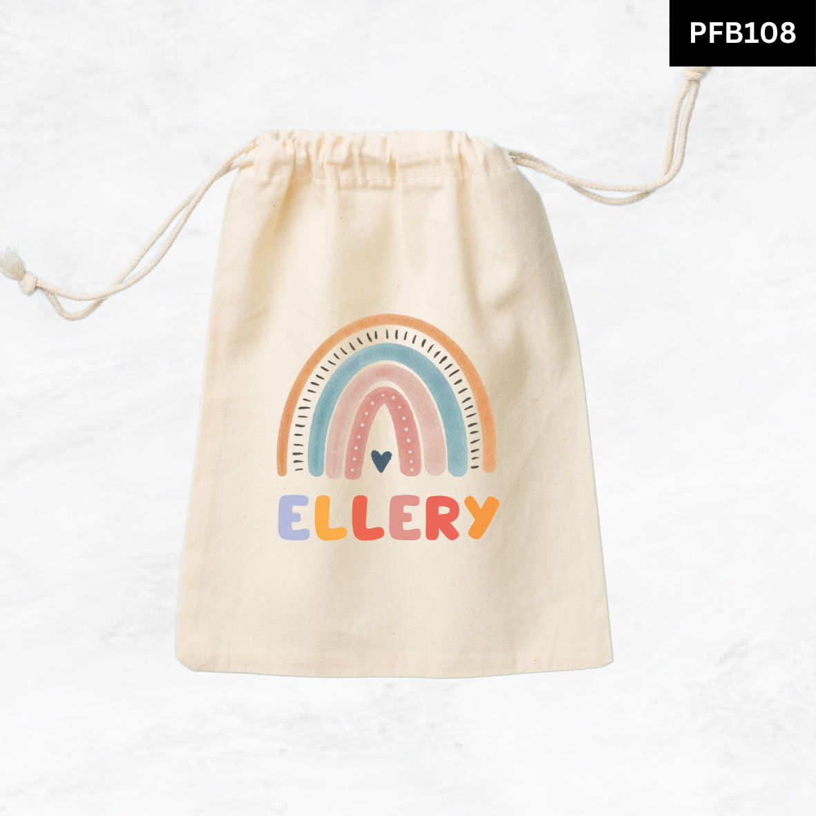 Custom Name Favor Bags