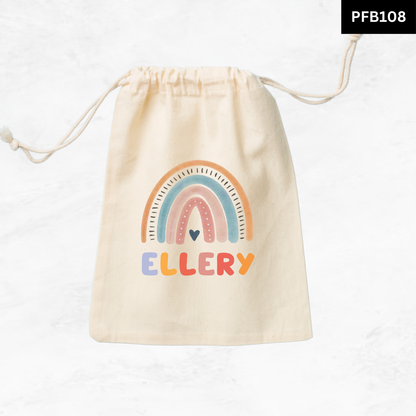 Custom Name Favor Bags