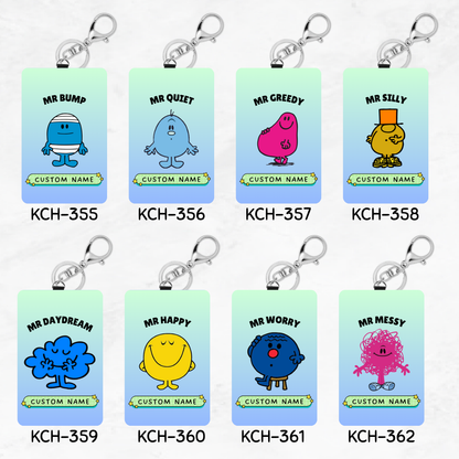 Little Miss/Mr Keychain Card Holders