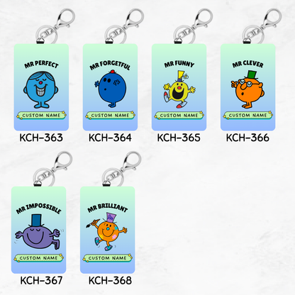 Little Miss/Mr Keychain Card Holders