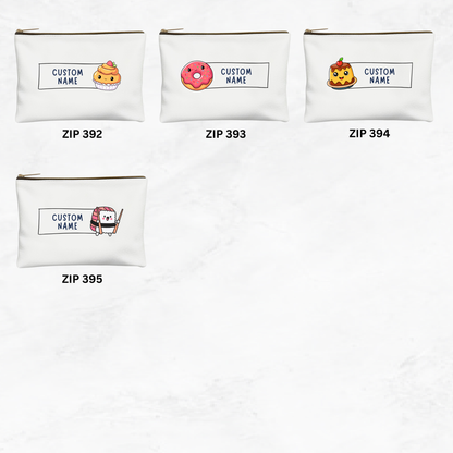 Foodie Series Zipper Pouch