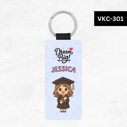 Graduation Chibi Key Tags